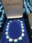 Camrose and Kross jacqueline kennedy jewelry Silvertone Turquoise Color — photo 2