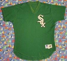 Russell Athletic MLB Chicago White Sox Warren Newson St Patrick’s Day BP Jersey