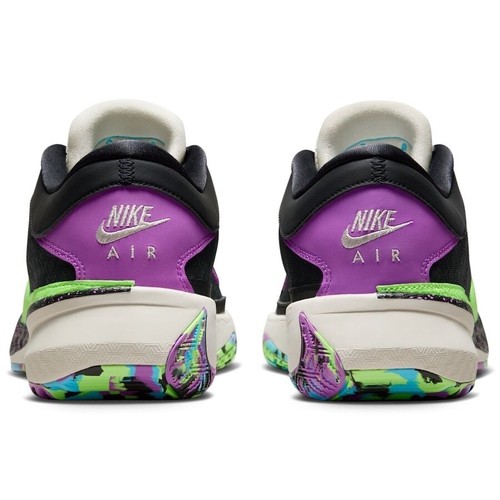 Nike Zoom Freak 5 Basketball Shoes Men 8 / Women 9.5 Black Green DX4985 002 - Picture 10 of 24