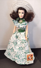 Scarlett O'Hara Barbecue Dress/Gone With the Wind World Doll/Loose W Box/1989