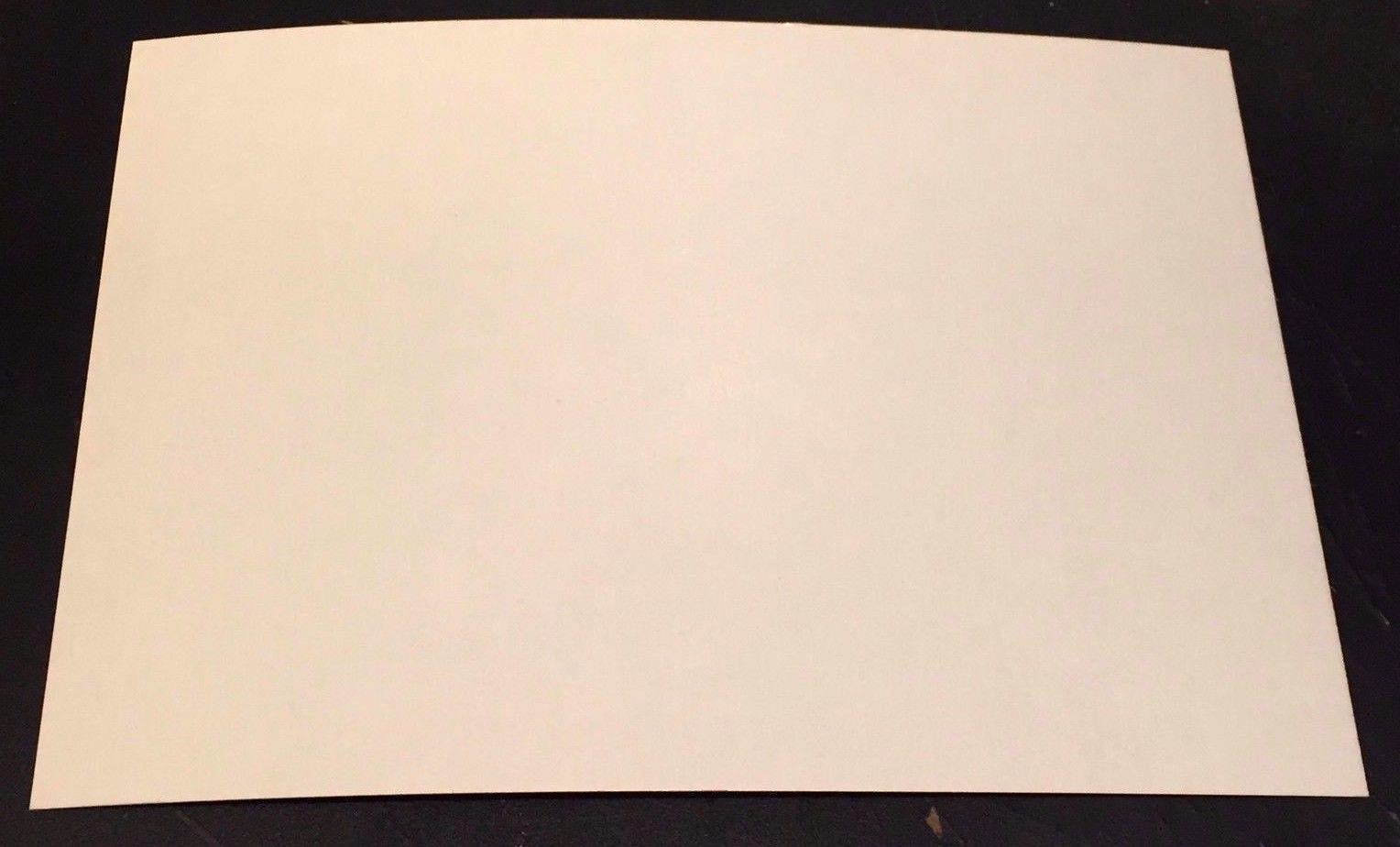 OREL HERSHISER 1986 Topps ERROR Super (Jumbo) 33 BLANK FRONT Very