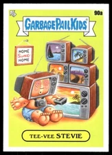 Tee Vee Stevie 2021 Garbage Pail Kids Vacation Topps Sticker Card #90a (NM)