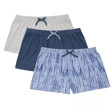 Jane and Bleecker Ladies' 3 Pack Sleep Short, Blue, S, L