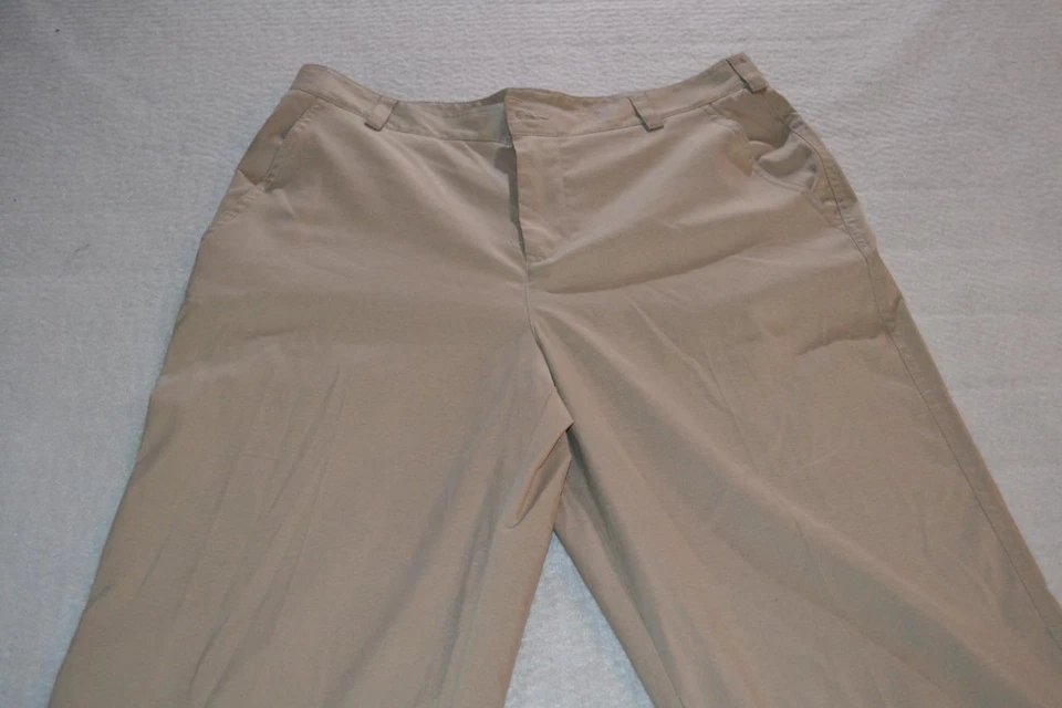 Pantalones de golf Nike 33562-a para hombre talla 32 X 35 alto poliéster tostado Foto 3 de 4