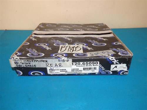Centric Parts 120.6509 Premium Brake Rotor Rear - Picture 2 of 8