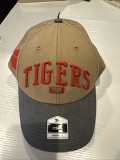 Clemson Tigers Adjustable Hat Baseball Cap Orange / Gray - Fan Favorite Brand
