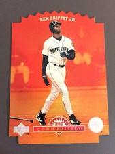 1996 Upper Deck Hot Commodities #HC1 KEN GRIFFEY JR. HOF Mariners Die-Cut