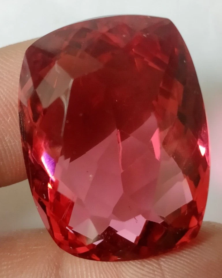 AAA+ Large Pink Tourmaline 88.25 Ct. Cushion Cut Loose Gemstone Gift for Women - Image 2 of 4