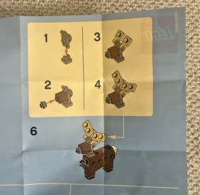 40059 LEGO Christmas Santa's Sleigh Manual, 2013, Seasonal, Retired