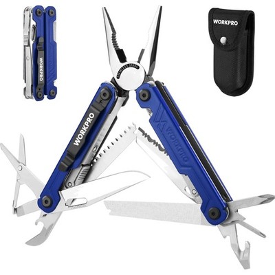 Multifunktionszange, 18 in 1 Multitool Werkzeug Faltbares Edelstahl Multifunk...