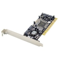 New 4 Port SATA PCI Expansion Card PCI To SATA Adapter Card RAID 5