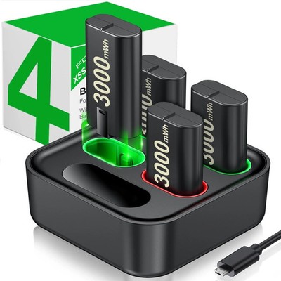 NEW BEBONCOOL 4 Batteries and Charger for XSS/XSX/X1 1200mAh Battery Model Q115