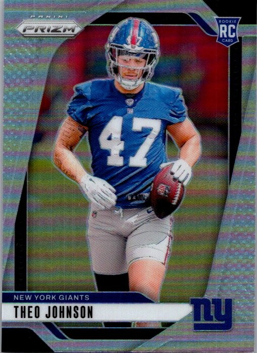 2024 Panini Prizm #390 Theo Johnson Silver