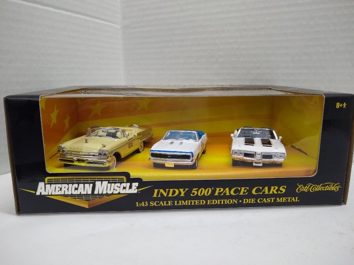 Ertl #32004 American Muscle Indy 500 Pace Cars (3 Pc. Set) 1/43