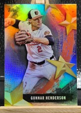 GUNNAR HENDERSON 2025 Topps Series 1 #SMLB-12 STARS OF MLB INSERT Orioles 