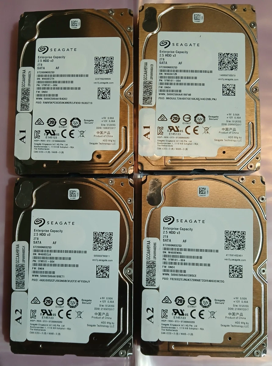 2TB 2.5 Inch SATA Computer Internal Hard Disk Drives for sale - eBay
