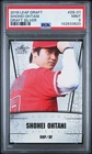 PSA 9 SHOHEI OHTANI 2018 LEAF OHTANI DRAFT SILVER #DS-01 ROOKIE Fresh Grade Slab