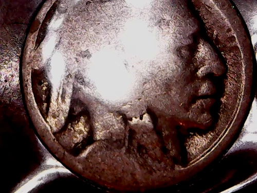 1916-D BUFFALO (INDIAN HEAD) NICKEL – GRADES “ABOUT GOOD”