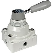 1PC SMC CORPORATION VH302-N03 Hand Valve, 3/8NPT, side port, body port
