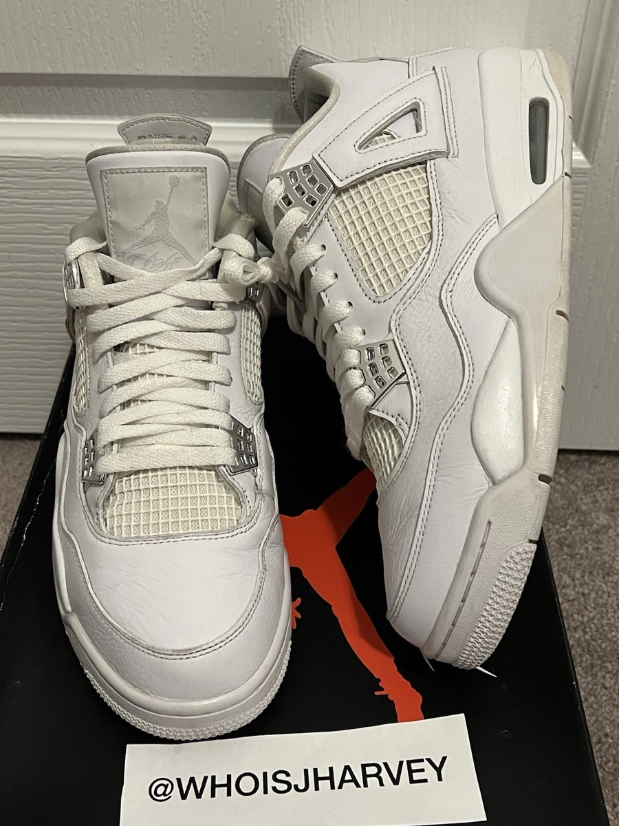 Air Jordan 4 IV Motosports Retro 2017 Sz 11 Mens Basketball Shoes Sneakers White TD) Air Jordan 4 Retro  main image 3