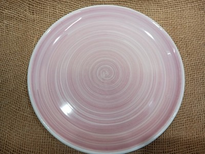 Caleca Solids Brush Pink Dinner plate; brand new, never used