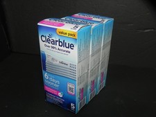 Clearblue Early Detection Pregnancy Test 5 Ct Value Pack 3 Pack Exp 02/28/2029