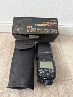 Yongnuo YN600EX-RT II Blitz Canon Speedlite Blitzlicht OVP Top Zustand