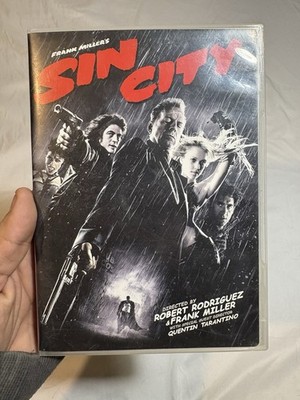 Sin City (DVD, 2005) Widescreen Bruce Willis Jessica Alba Tarantino Noir