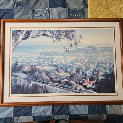 John Comer Santa Barbara Channel unframed 1993  58/475   Z Gallerie