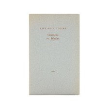 Paul-Jean TOULET: Chansons et dizains E.O pp de tête