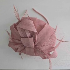 Womens Pink Tea party hat