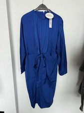 Boohoo Occasion Satin Mid Dress Size 16