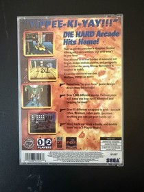 Die Hard Arcade (Sega Saturn, 1997) - CIB with REG CARD