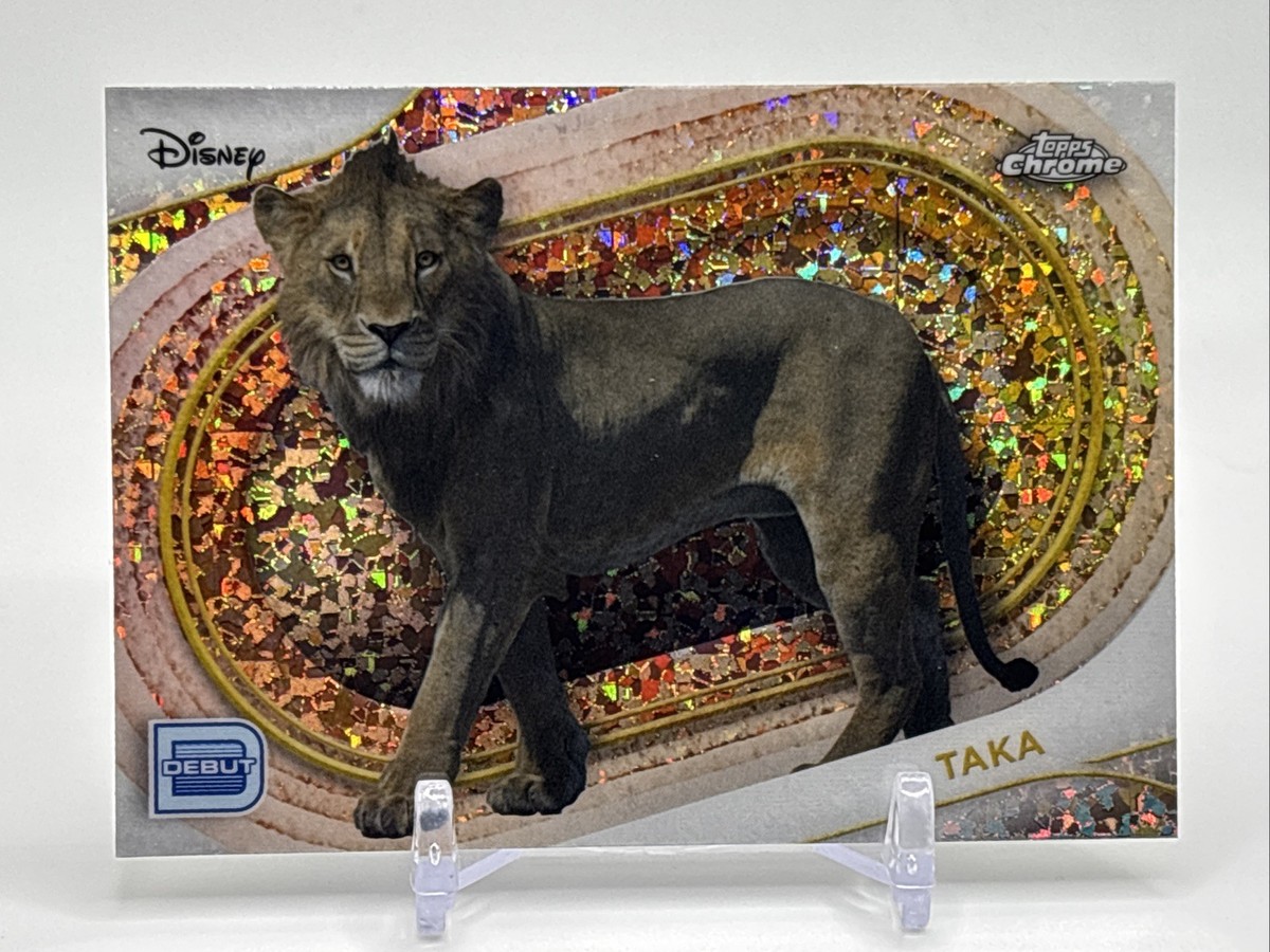 2025 Topps Chrome Disney “Taka” #197 DEBUT CARD Mini-Diamonds