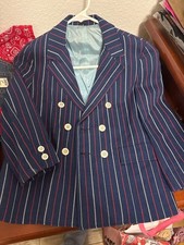 Vintage Towncraft Boys Double-Breasted Blazer.