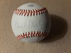 Buck Martinez MLB Toronto Blue Jays Signed Autograph Baseball Brewers/Royals  — photo 4