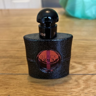 Yves Saint Laurent EMPTY Black Opium Perfume Bottle 30ml UK