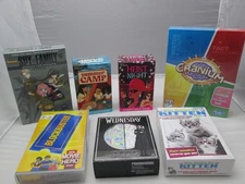 Party Games Lot - Heist Night - Movie Trivia - Cranium - Wednesday - Spy Fam Cat