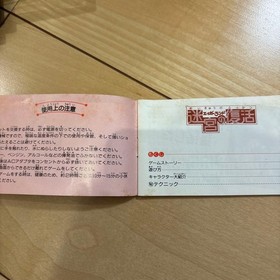 Eggerland Labyrinth Revival Famicom box with instructions #ab9930