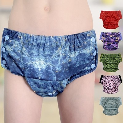 ECOABLE Special Needs Big Kids' Pull-on Diaper for Incontinence, 6-16 Years