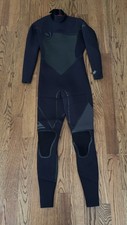 Quiksilver Men  s Wetsuit Medium Tall Black Long Sleeve Full Body Prologue 4:3