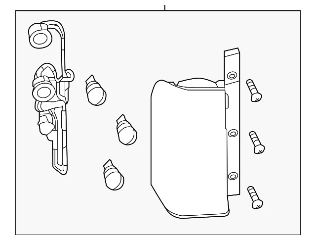 Conjunto de lámpara trasera derecha genuina Nissan NV1500 NV2500 NV3500 NUEVO OEM Foto 3 de 4