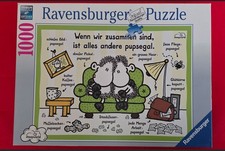 Sheepworld 1000 Teile  15789  Ravensburger Puzzle 70 x 50 cm Wenn wir zusammen..