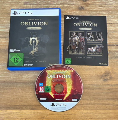 The Elder Scrolls IV: Oblivion Remastered Deluxe Edition - PS5 PAL USK 12