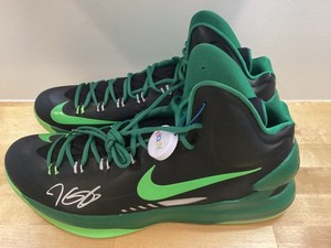 Kevin Durant Houston Rockets signed KD Nike Shoes Size 17 Beckett