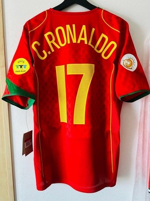 正規品 2004 ポルトガル Cristiano Ronaldo 17 XL s-l400.jpg
