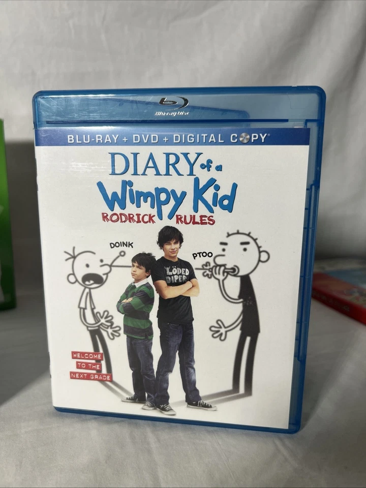 DIARY OF A WIMPY KID 1 2 & 3 RODRICK RULES DOG DAYS BLU RAY - Image 4 of 4