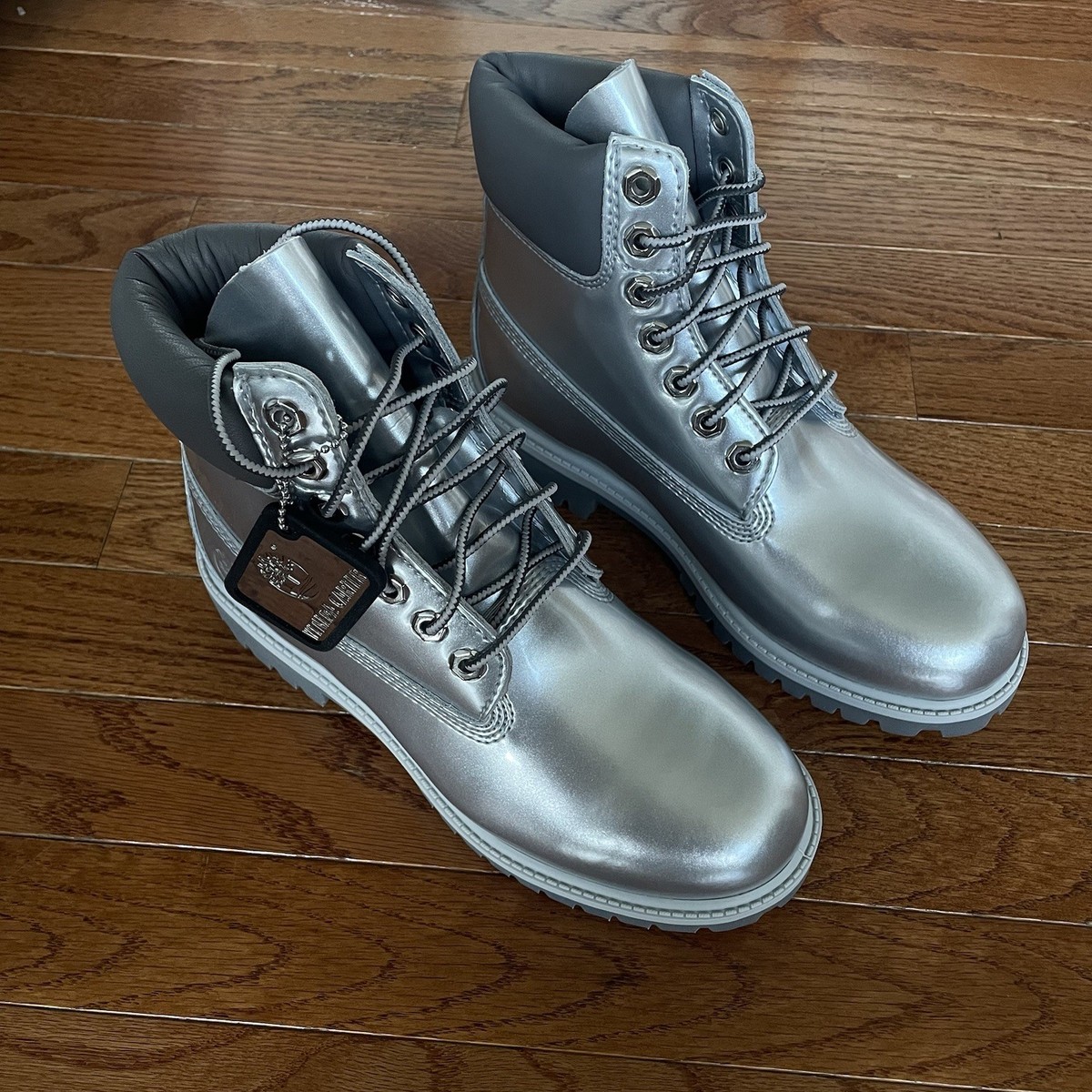 Timberland Veneda Carter Boot Silver | eBay