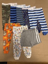 Baby Boys Sz 12 Month Lot Of 7 Sleep Pants  A Pair Of Shorts Mix N Match- G