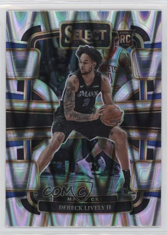 2023-24 Panini Select Concourse Tectonic Prizm Dereck Lively II #76 1at9